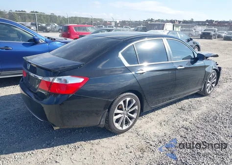 2014 Honda Accord Sport from USA, damaged, VIN 1HGCR2E58EA030398